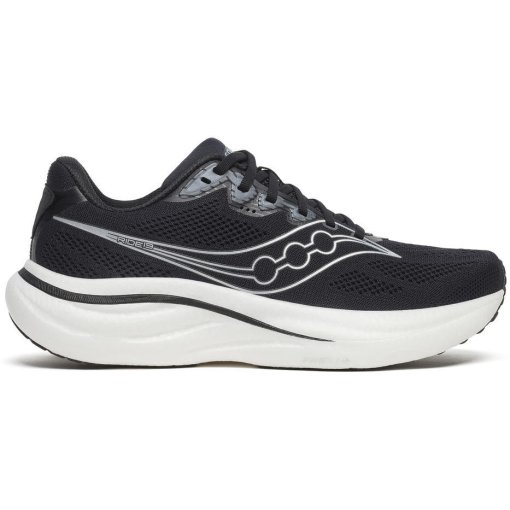 Produktbild von Saucony Ride 19 Laufschuhe Herren - black/silver