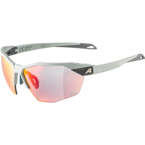 Foto de Alpina Gafas - Twist Six HR QV - smoke-grey matt/Quattroflex Varioflex mirror rainbow