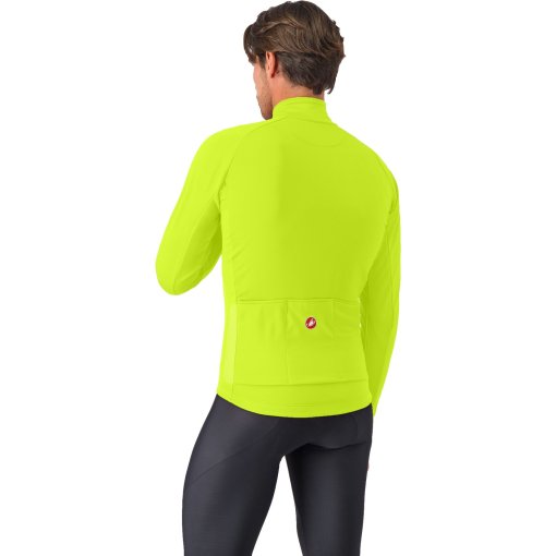 Castelli Competizione Jacket Men - electric lime 383 | BIKE24