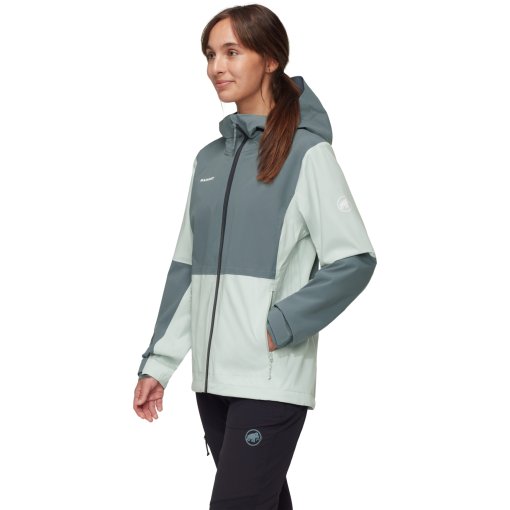Mammut Linard Guide HS Hooded Jacket Women Mammut Red Vin Giacche da trekking donna