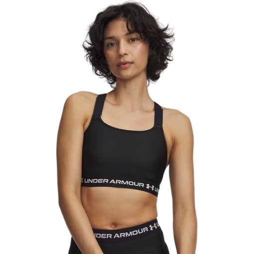 Foto de Under Armour HeatGear® High Sujetadores deportivos para mujer - Ultimate Black/White