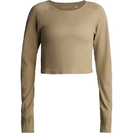 Foto de Röhnisch Camiseta de Manga Larga Mujer - Seamless Crop - Oak