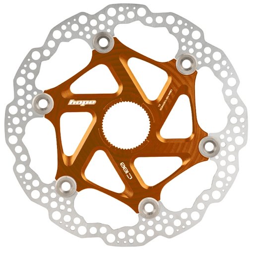 Immagine prodotto da Hope Disco Freno MTB Flottante - Centerlock - arancione