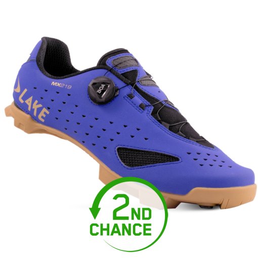 Produktbild von Lake MX219 MTB Schuhe Herren - strong blue/gold - B-Ware