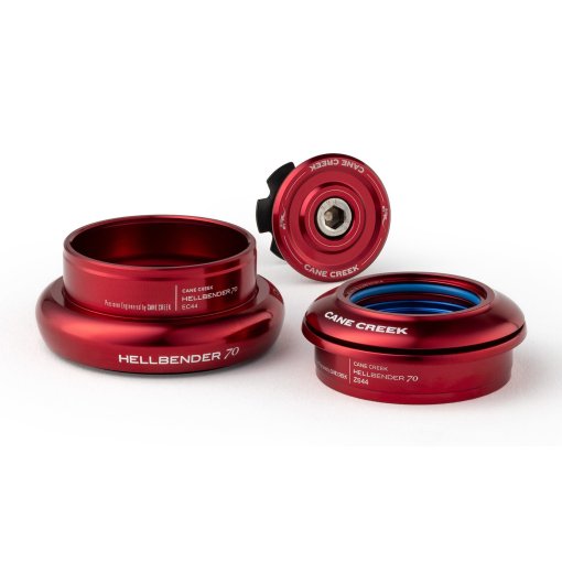 Foto de Cane Creek Dirección - Hellbender 70 Mid-Range - Tapered - ZS44/28.6 | EC44/40 - rojo