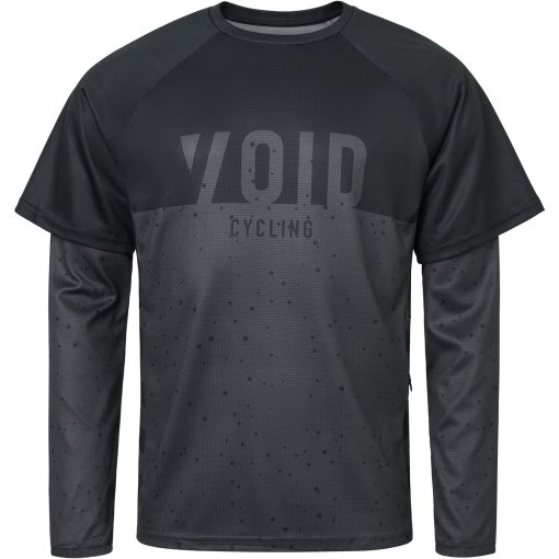 Foto de VOID Cycling Maillot Manga Larga MTB Hombre - Rock - Negro