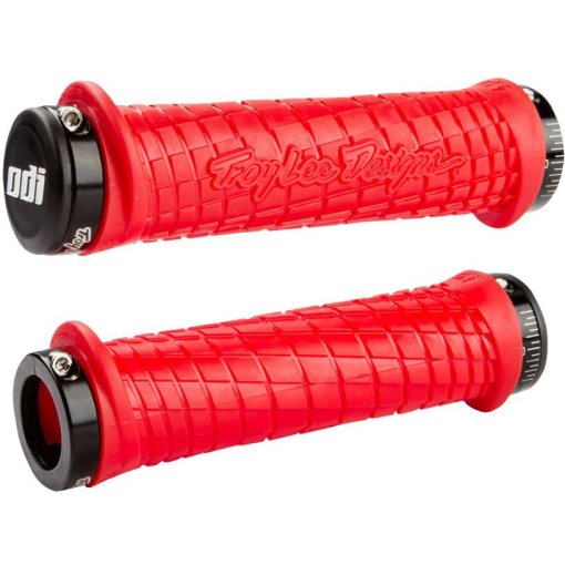 Produktbild von ODI Troy Lee Designs Lock-On MTB Lenkergriffe - TLD red/black