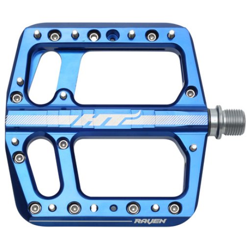 Picture of HT ANS12 Raven Flat Pedals - royal blue