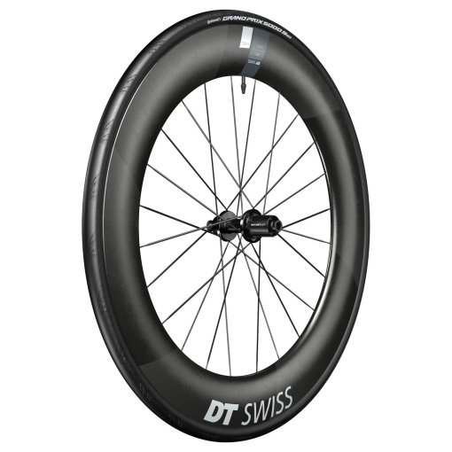 Foto de DT Swiss | Continental Sistema de Rueda WTS - Rueda Trasera ARC 1400 DICUT 80 + Cubierta Plegable GP 5000 S - 28&quot; | 12x142mm - HG-L / XDR