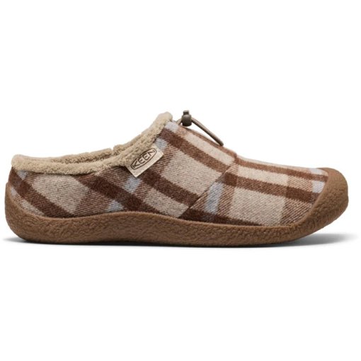 Image of KEEN Howser III Slide Shoes Men - Frontier Flannel Brindle