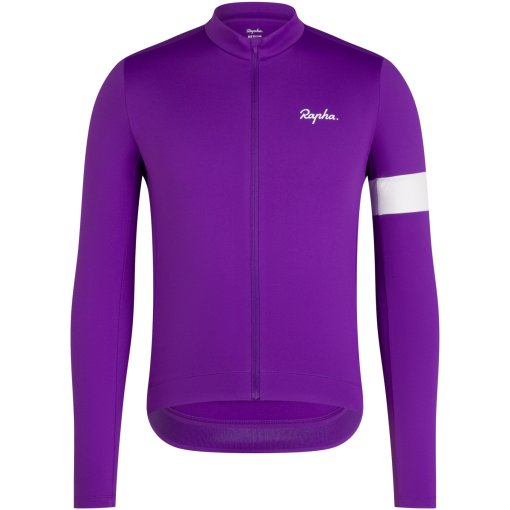 Immagine prodotto da Rapha Maglia a Maniche Lunghe Uomo - Core Thermal - ultraviolet/white