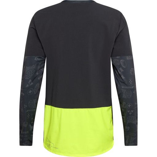Maillot Cyclisme Fox Racing Flow Manches 3/4 - Homme Taille L Rose/jaune/noir (occasion)