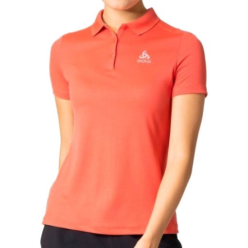 Photo produit de Odlo Polo Femme - F-Dry - cayenne