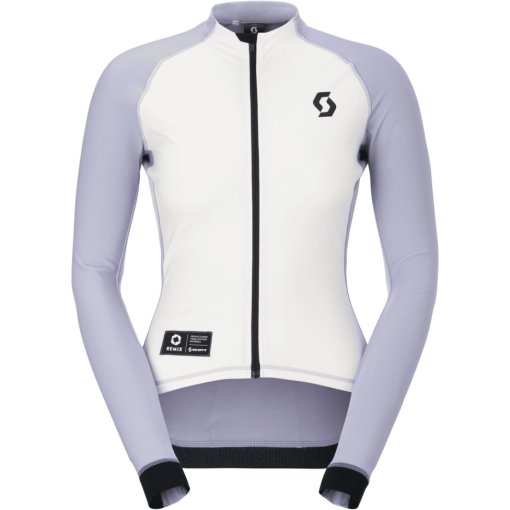 Produktbild von SCOTT RC Pro Warm Remix Langarmtrikot Damen - cotton white/heather purple