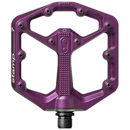 Foto de Crankbrothers Pedales de Plataforma - Stamp 7 Small - púrpura