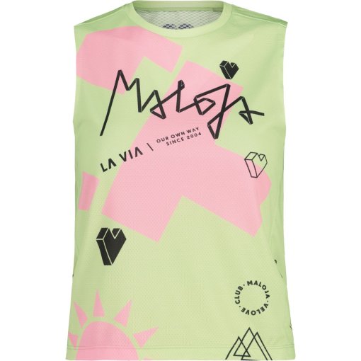 Foto de Maloja Camiseta sin Mangas Mujer - WallbergM. Gravel - fennel 8966