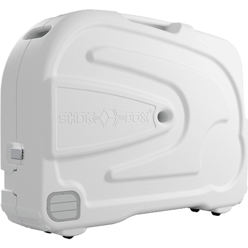 Produktbild von Shokbox Premium Fahrradkoffer - White