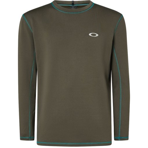 Foto de Oakley Maillot de Manga Larga Hombre - Seeker Thermal Grid - Army Green