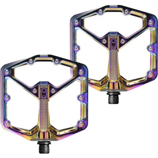 Crankbrothers Stamp 7 Large Flat Pedals - orange | BIKE24