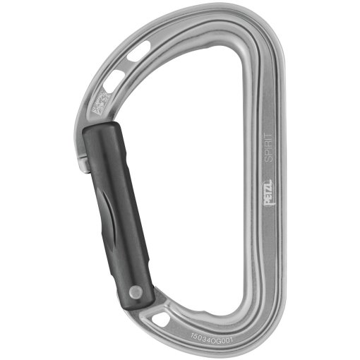 Photo produit de Petzl Mousqueton - Doigt Droit - Spirit - gris