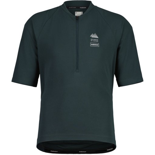 Productfoto van Maloja SpiazzoM. Gravel Fietsshirt met Korte Mouwen Heren - mountain pine 1226