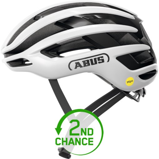 Produktbild von ABUS AirBreaker 2.0 MIPS Helm - shiny white - B-Ware