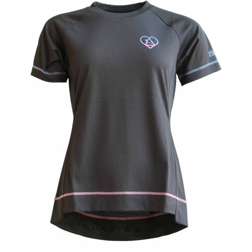 Foto de Zimtstern Maillot de Manga Corta Mujer - PureFlowz Eco - Pirate Black