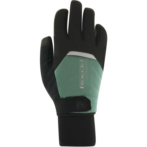 Foto de Roeckl Sports Guantes Ciclismo - Villach 3 - black/silver pine 9070