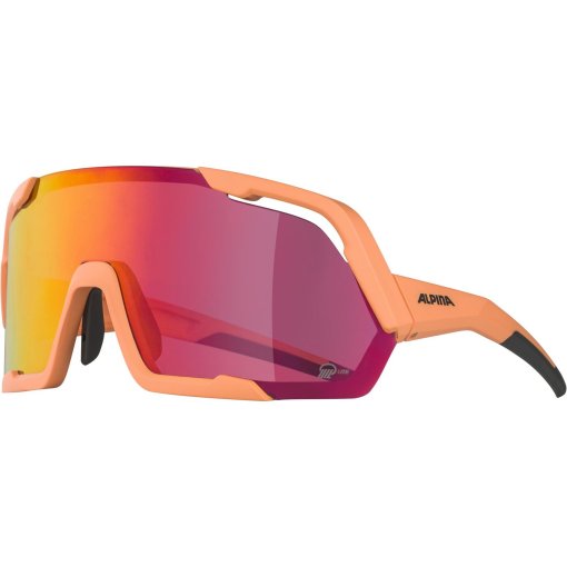Foto de Alpina Rocket Q-Lite Gafas - peach matt/mirror pink