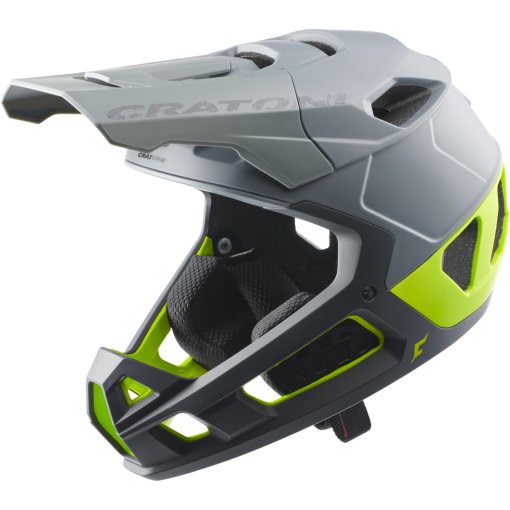 Productfoto van CRATONI Interceptor 2.0 Fullface Helmet - grey-lime matt