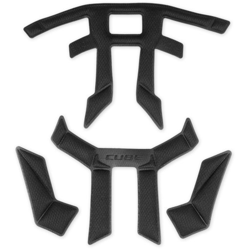 Productfoto van CUBE DESCENDER Helmpads - Zwart | 9 mm S/M/L