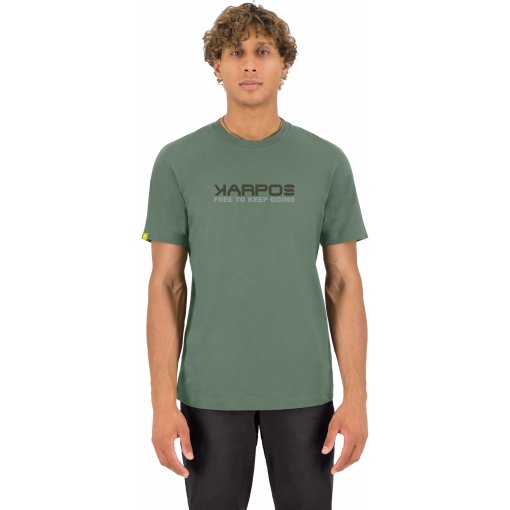 Productfoto van Karpos Loma Cotton T-Shirt Heren - sea spray