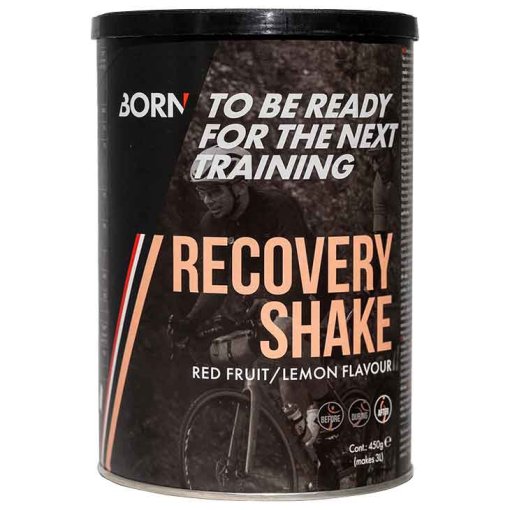 Foto de BORN Bebida de Proteínas y Carbohidratos en Polvo - Recovery Shake Red Fruit/Lemon - 450g