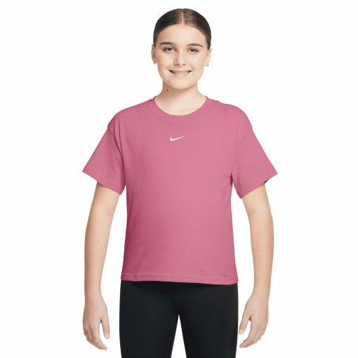 Produktbild von Nike Sportswear Essential T-Shirt ältere Mädchen - peony FZ5559-641