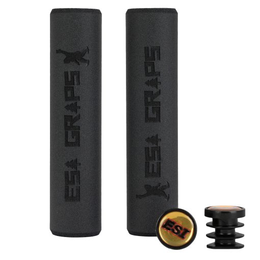 Photo produit de ESI Grips Poignées de Guidon - Chunky Signature Series - Big Foot Black