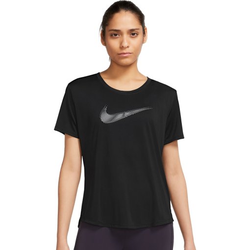 Foto de Nike Camiseta Mujer - Dri-FIT Swoosh - black/cool grey FB4696-010