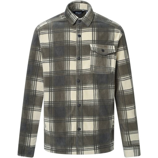Produktbild von Regatta Frankie Fleece-Hemd Herren - Smokey Olive/Dark Khaki Check 0U6