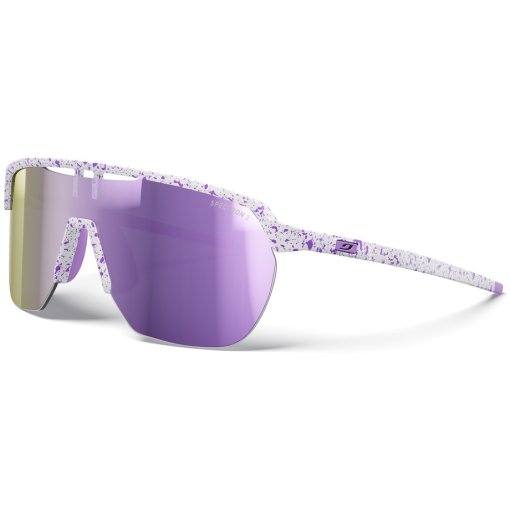 Photo produit de Julbo Lunettes de Soleil - Frequency - White/Violet - Multilayer Light Pink Spectron 3