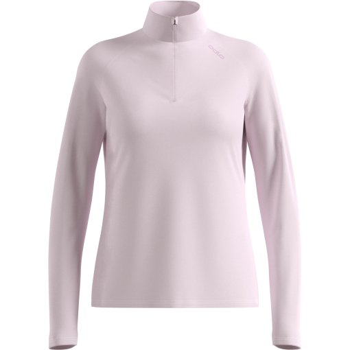 Slika izdelka Odlo Essentials Warm Ženska srednja plast z polovično zadrgo - orchid ice