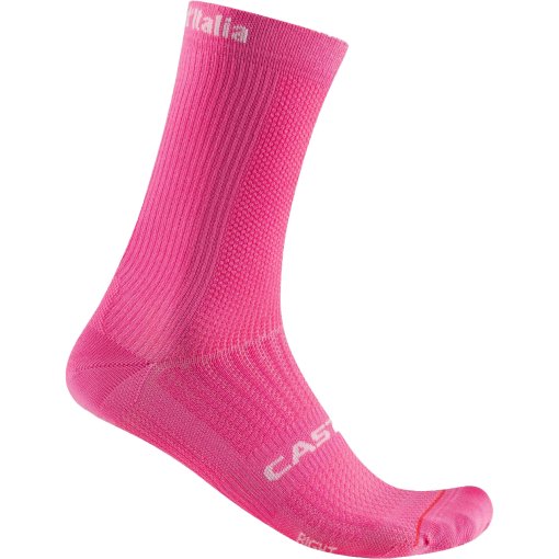 Photo produit de Castelli Giro d&#039;Italia #Giro Logo 18 Chaussettes - rosa 025