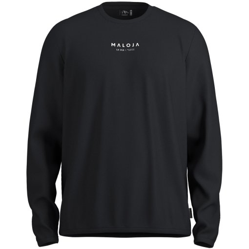 Foto de Maloja Camiseta de Manga Larga Hombre - ZenoneM. Mountain - deep black 8833