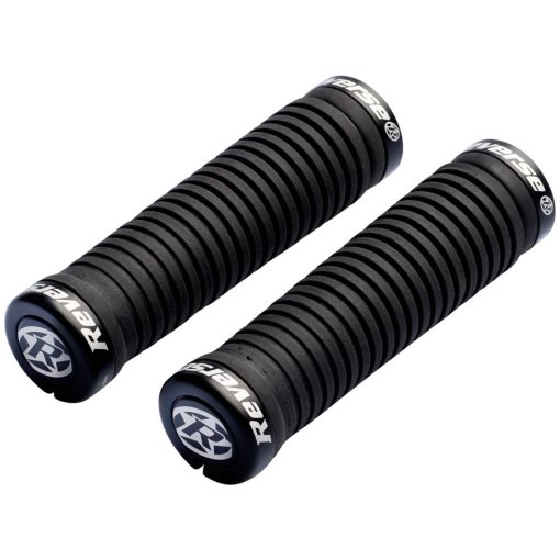 Foto de Reverse Components Taper Puños de Bicicleta - 34mm / 30mm - negro