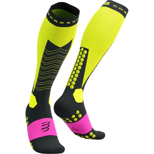 Immagine prodotto da Compressport Calze a Compressione - Ski Mountaineering Full - safe yellow/black