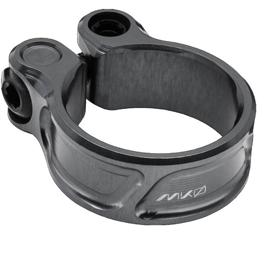 Picture of Wolf Tooth MK0 Seatclamp - shadow gray - 31.8mm