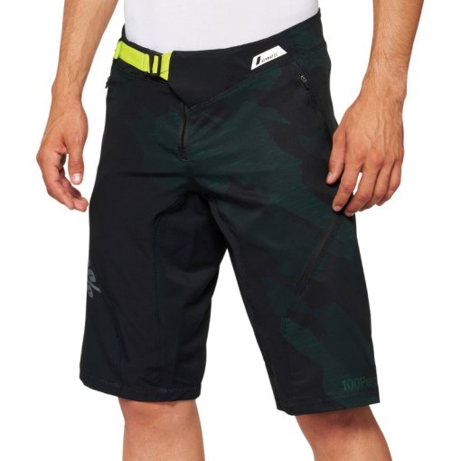 Foto de 100% Pantalones Cortos Ciclismo Hombre - Airmatic LE - black camo