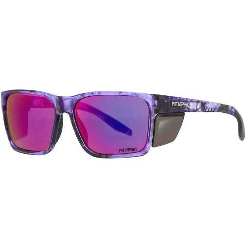 Photo produit de Pit Viper The Revlock Z87+ Lunettes de Soleil - Shelldon / Pink Purple