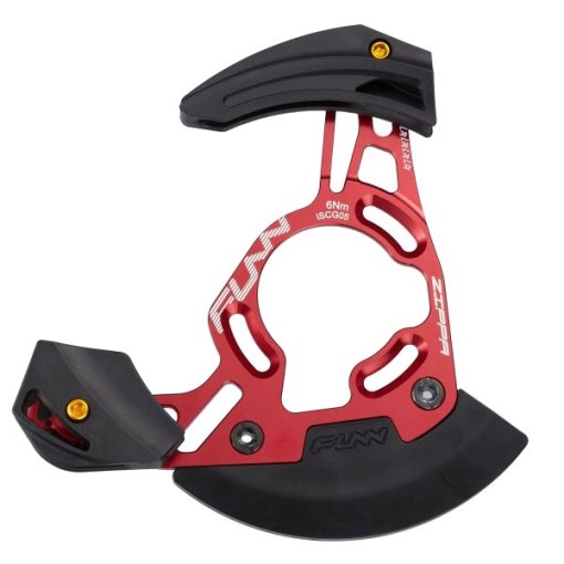 Photo produit de Funn Zippa DH ISCG 05 Chainguide - red