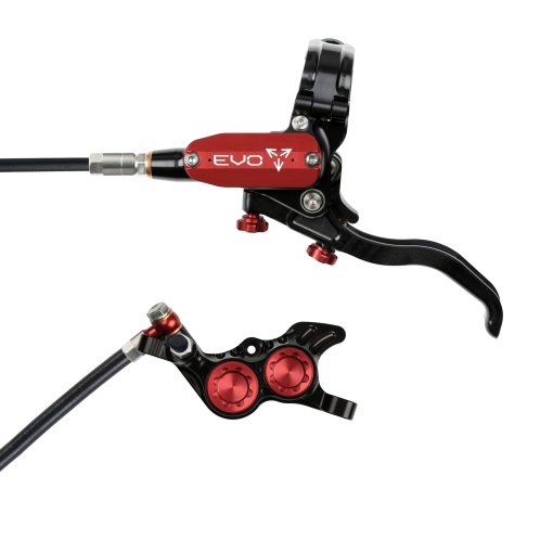 Foto de Hope Freno de disco Tech 4 EVO GR4 - negro/rojo - Palanca a la izquierda