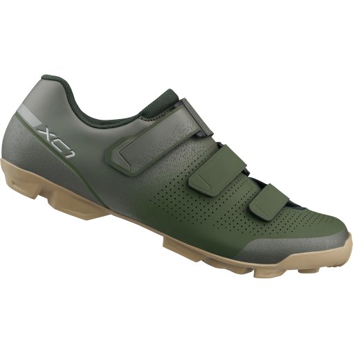 Photo produit de Shimano Chaussures Vélo Homme - SH-XC102 - Olive
