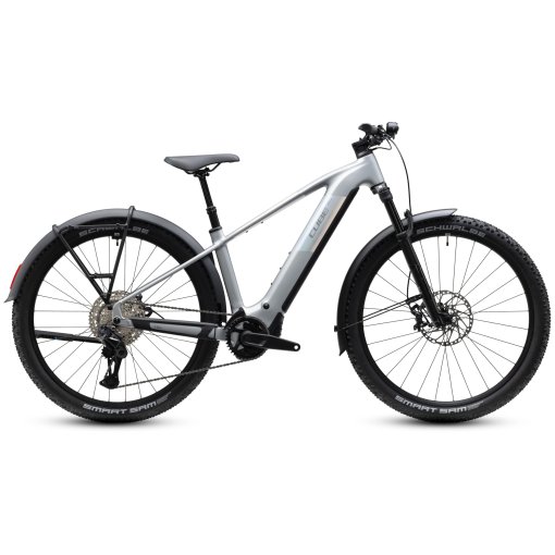 Picture of CUBE REACTION HYBRID SLX 800 FE - Electric Mountain Bike - 2027 - 29&quot; - platinum / reflex
